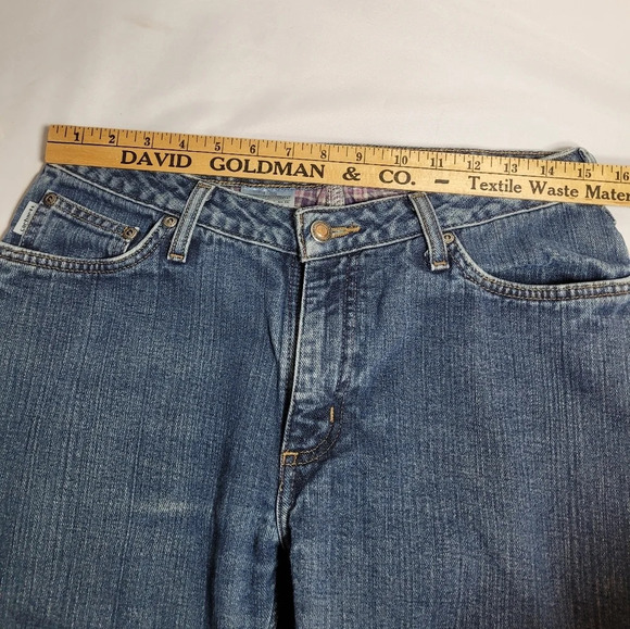 Carhartt Relaxed Fit Plaid Blanket Flannel Lined Jeans sz 6/30 - Picture 4 of 9